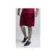 custom  Shadow Loose Fit Shorts - Deep Red & Black